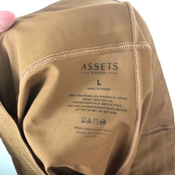 Spanx Shaping Girl Short Shapewear Bronzed Brown Size Large - Picture 3 of 4